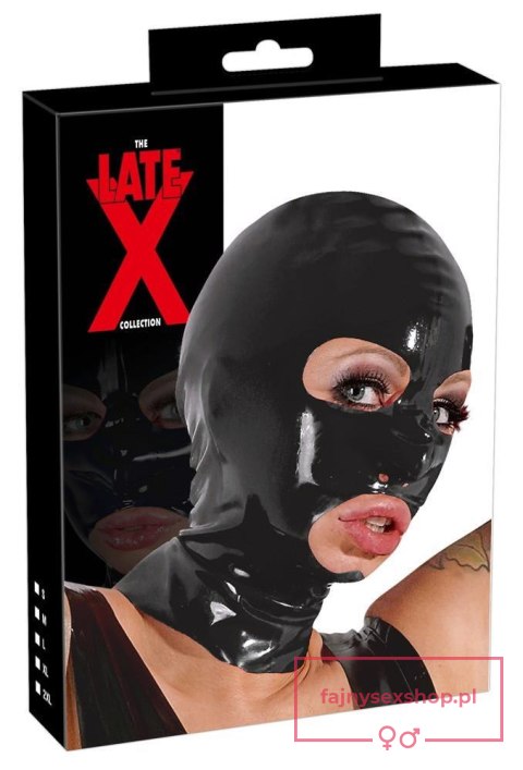 Latex Mask black Latex Mask black