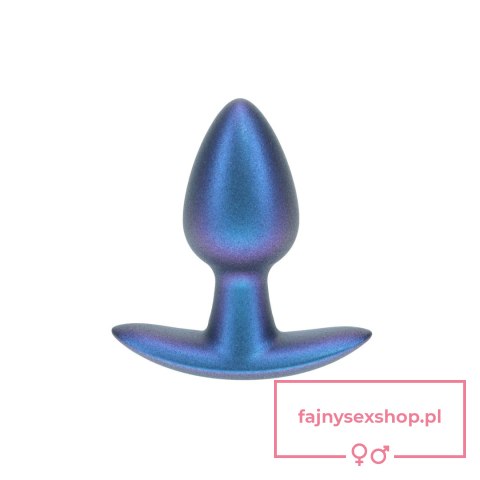 Smooth Silicone Anal Plug - Small - 2.6 / 6,5 cm - Metallic Blue Smooth Silicone Anal Plug - Small - 2.6 / 6,5 cm - Metallic Blue
