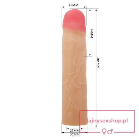 PRETTY LOVE - Kylian Flesh, Extend your penis lenghth 3'' (76mm) PRETTY LOVE - Kylian Flesh, Extend your penis lenghth 3'' (76mm)