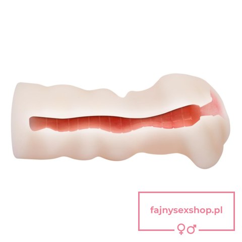BAILE- Masturbator with vibrating ring, flesh-coloured BAILE- Masturbator with vibrating ring, flesh-coloured