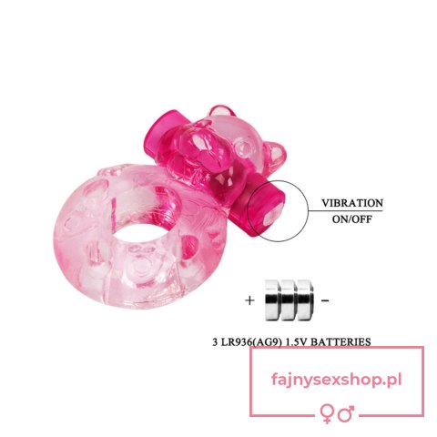 BAILE- Masturbator with vibrating ring, flesh-coloured BAILE- Masturbator with vibrating ring, flesh-coloured