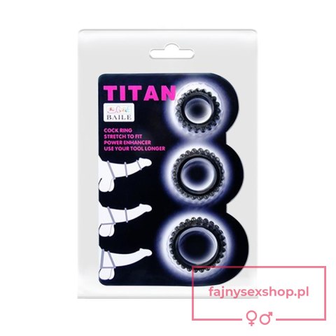 BAILE -TITAN three ring set BAILE -TITAN three ring set