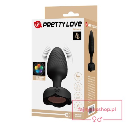 PRETTY LOVE - Olman, 10 Wibracji, Silikon PRETTY LOVE - Olman, 10 Wibracji, Silikon
