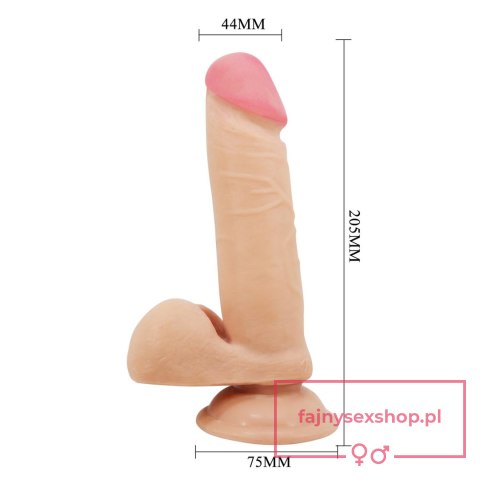BAILE - Sliding Skin 8.1'' Flesh, TPR BAILE - Sliding Skin 8.1'' Flesh, TPR