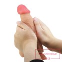 BAILE - Sliding Skin 8,5'' Flesh Suction base Bendable TPR BAILE - Sliding Skin 8,5'' Flesh Suction base Bendable TPR