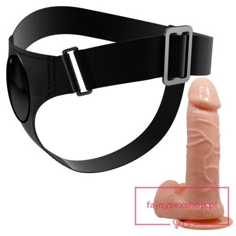 PRETTY LOVE - HARNESS BRIEFS- Tom, Universal Strap-On, 7.4'' Dildo PRETTY LOVE - HARNESS BRIEFS- Tom, Universal Strap-On, 7.4'' Dildo