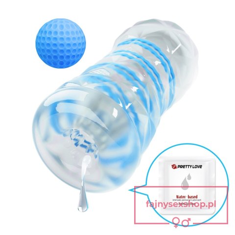 PRETTY LOVE - Transparent masturbator,TPR PRETTY LOVE - Transparent masturbator,TPR