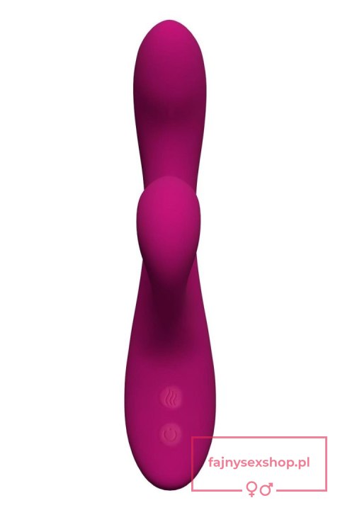 BLUSH QUINN RABBIT VIBRATOR BURGUNDY BLUSH QUINN RABBIT VIBRATOR BURGUNDY