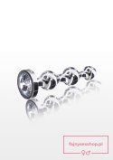 Diamond Star Beads Large Silver Diamond Star Beads Large Silver