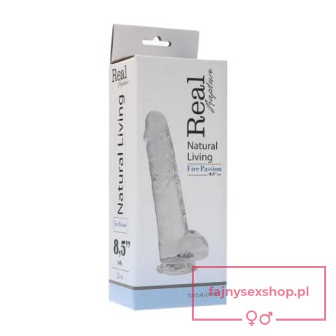 Dildo Clear Passion Large Dildo Clear Passion Large