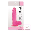 Dildo-JELLY DILDO REAL RAPTURE PINK 7.5"""""""""""""""" Dildo-JELLY DILDO REAL RAPTURE PINK 7.5""""""""""""""""
