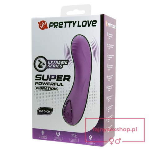 PRETTY LOVE - DJ DICK, 10 vibration functions, Magnetic USB charging