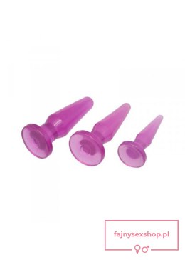 Plug-TPE ANAL PLUG 3 SIZES/ SET