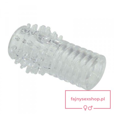 Stymulator-TPE COCK SLEEVE WITH NODULES. Stymulator-TPE COCK SLEEVE WITH NODULES.