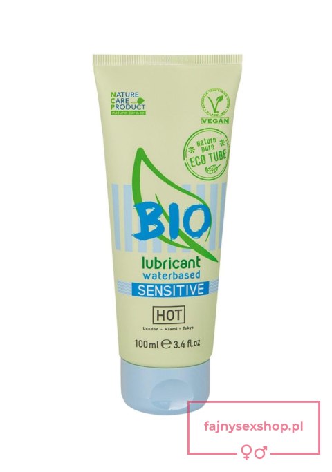 Żel-HOT BIO lubricant waterbased Sensitiv 100 ml Żel-HOT BIO lubricant waterbased Sensitiv 100 ml