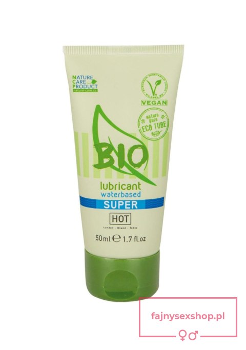 Żel-HOT BIO lubricant waterbased Super 50 ml Żel-HOT BIO lubricant waterbased Super 50 ml