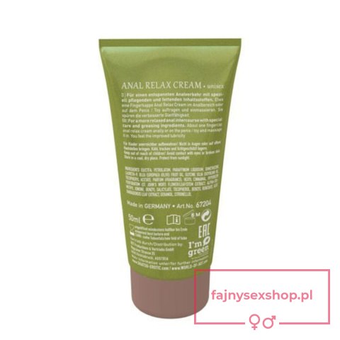 Żel/sprej-Shiatsu Anal Relax Cream 50ml. Żel/sprej-Shiatsu Anal Relax Cream 50ml.