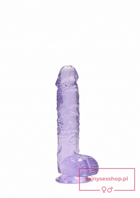 6"" / 15 cm Realistic Dildo With Balls - Purple 6"" / 15 cm Realistic Dildo With Balls - Purple