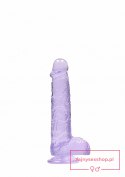 6"" / 15 cm Realistic Dildo With Balls - Purple 6"" / 15 cm Realistic Dildo With Balls - Purple
