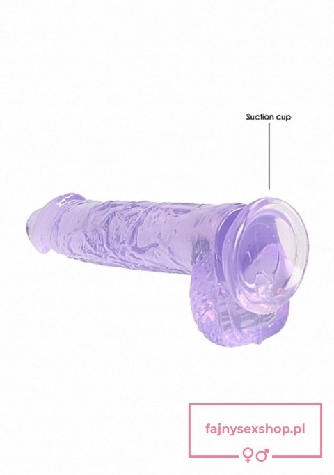 6"" / 15 cm Realistic Dildo With Balls - Purple 6"" / 15 cm Realistic Dildo With Balls - Purple