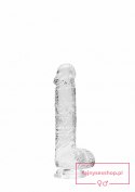 6"" / 15 cm Realistic Dildo With Balls - Transparent 6"" / 15 cm Realistic Dildo With Balls - Transparent