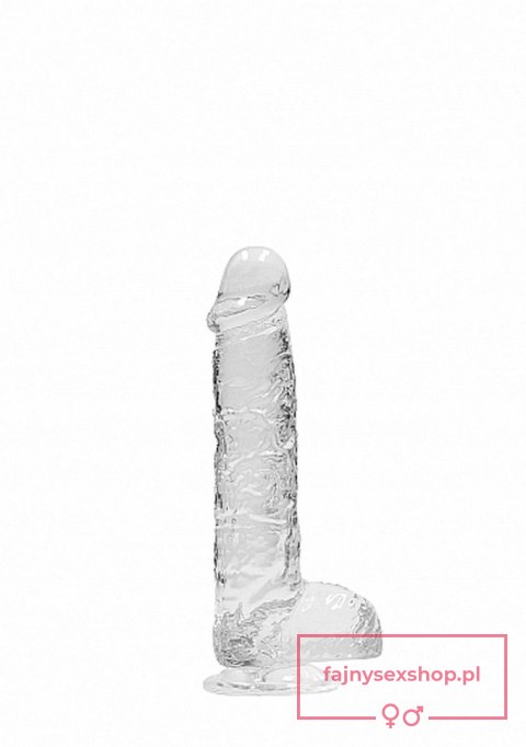 6"" / 15 cm Realistic Dildo With Balls - Transparent 6"" / 15 cm Realistic Dildo With Balls - Transparent