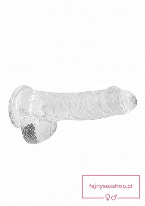 6"" / 15 cm Realistic Dildo With Balls - Transparent 6"" / 15 cm Realistic Dildo With Balls - Transparent