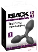 Black Velvets Triple Butt Plug Black Velvets Triple Butt Plug