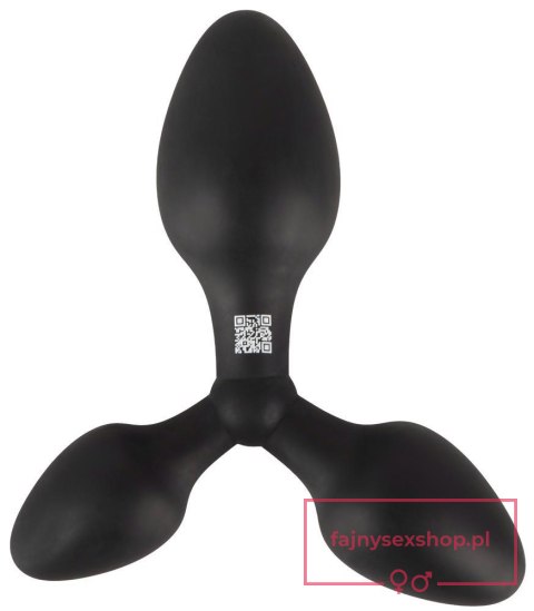 Black Velvets Triple Butt Plug Black Velvets Triple Butt Plug