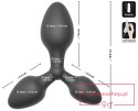 Black Velvets Triple Butt Plug Black Velvets Triple Butt Plug