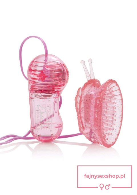 Butterfly Clitoral Pump Pink Butterfly Clitoral Pump Pink