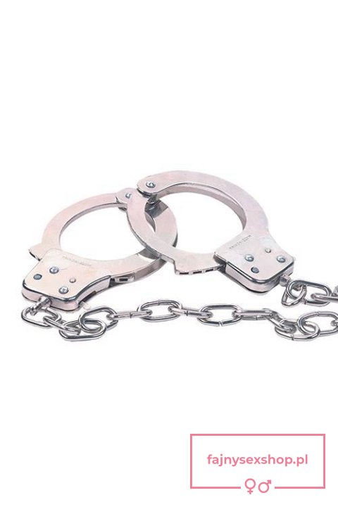 CHROME HANDCUFFS METAL HANDCUFFS W. KEY CHROME HANDCUFFS METAL HANDCUFFS W. KEY