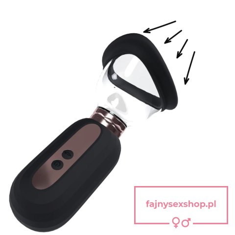 Dazzling - Rechargeable Vulva and Breast Pump - Black Dazzling - Rechargeable Vulva and Breast Pump - Black