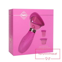 Delightful - Rechargeable Vulva and Breast Pump - Pink
