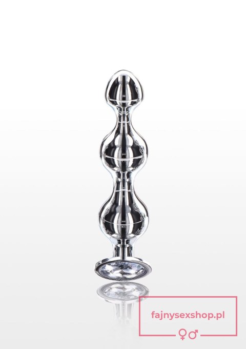 Diamond Star Beads Medium Silver Diamond Star Beads Medium Silver