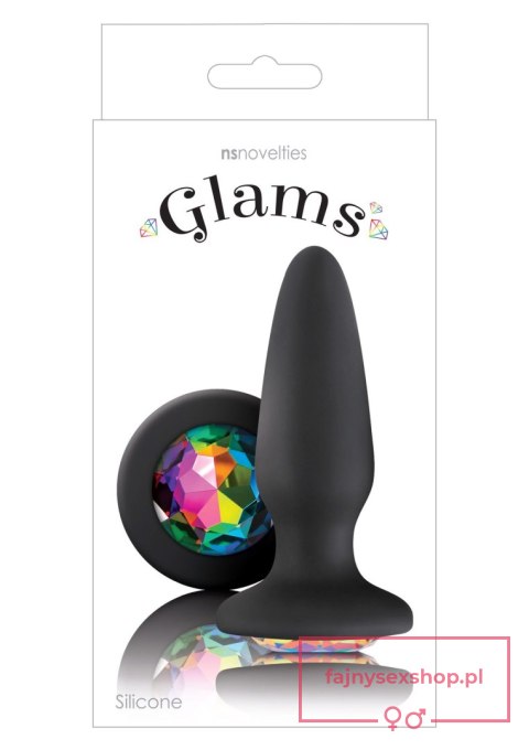Glams Gem Plug Black Glams Gem Plug Black