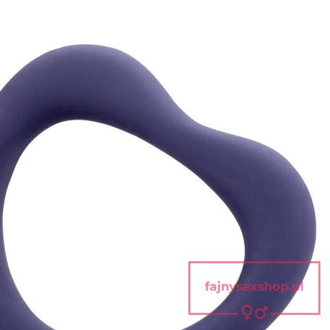 Heart Cockring Set - Violet Storm Heart Cockring Set - Violet Storm