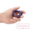 Heart Cockring Set - Violet Storm Heart Cockring Set - Violet Storm