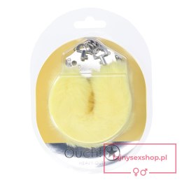 Heavy-duty Fluffy Handcuffs - Yellow