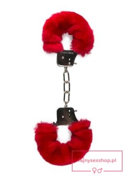 Kajdanki-Furry Handcuffs - Red
