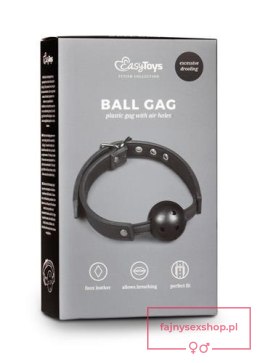 Knebel-Ball Gag With PVC Ball - Black