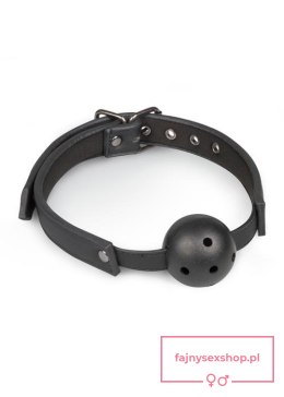Knebel-Ball Gag With PVC Ball - Black