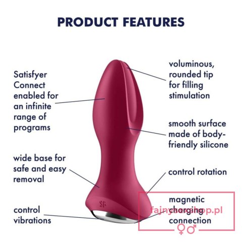 Plug-Rotator Plug 2 Connect App (Violet) Plug-Rotator Plug 2 Connect App (Violet)