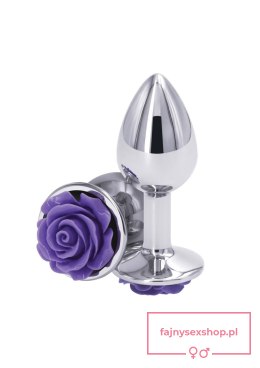 Rose Buttplug Small Purple