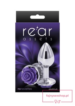 Rose Buttplug Small Purple
