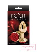 Rose Buttplug Small Red Rose Buttplug Small Red