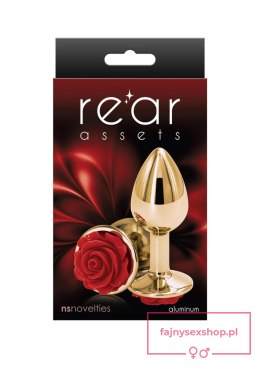 Rose Buttplug Small Red
