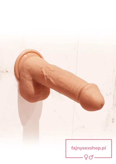 Rotating Beads Vibrating Dildo Light skin tone Rotating Beads Vibrating Dildo Light skin tone