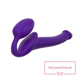 SEMI-REALISTIC BENDABLE STRAP-ON PURPLE - S