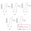 SLIDING SKIN REALISTIC DILDO FUSHIA S